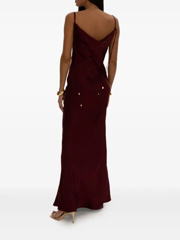 MOOS STUDIO After Dark Dress | Red | FARFETCH ID