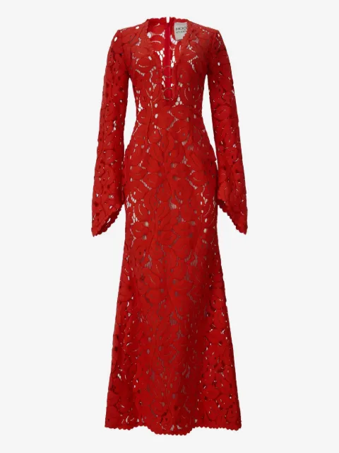 MOOS STUDIO Flame Bloom dress