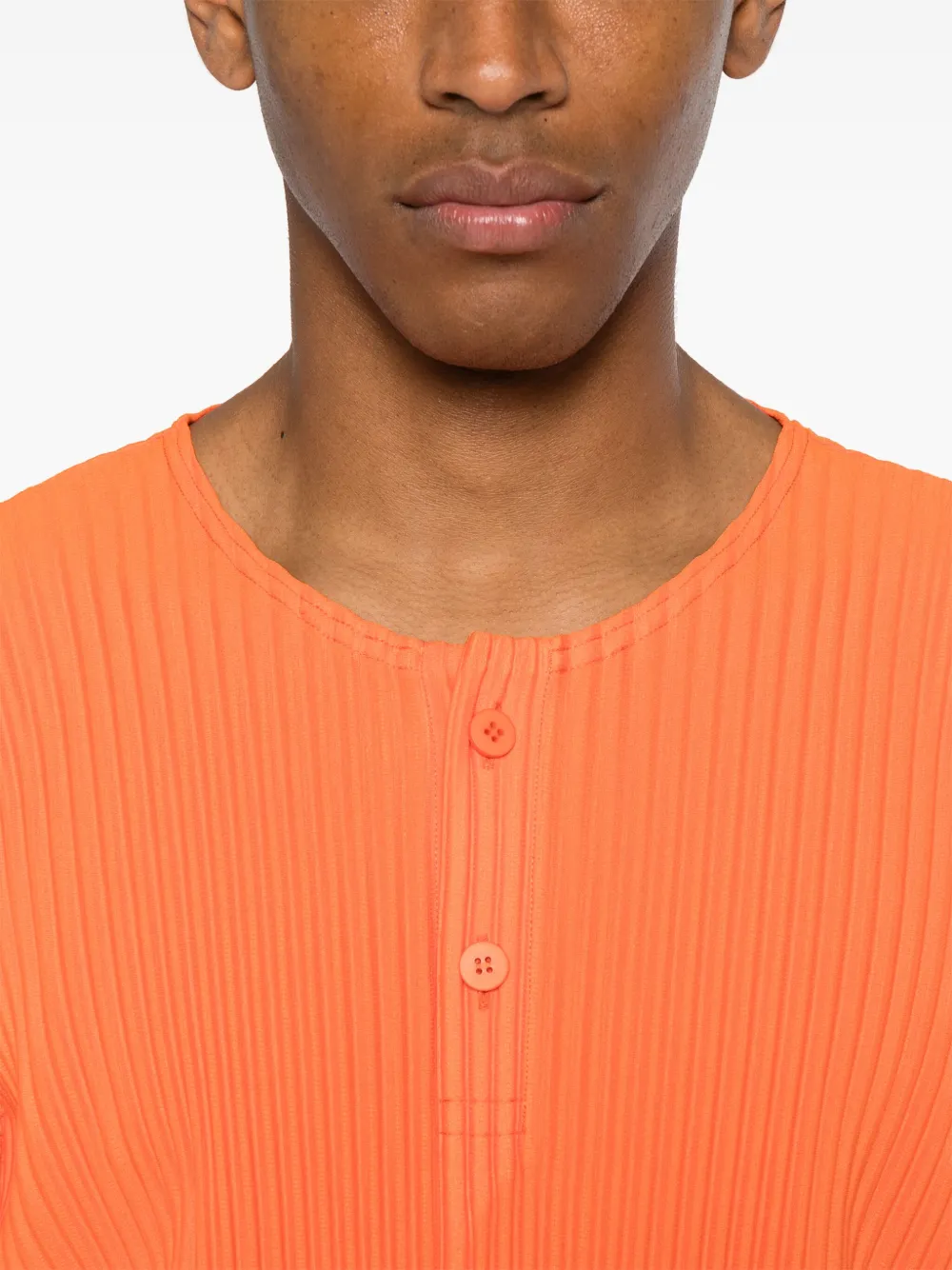 Homme Plissé Issey Miyake Plissé T-shirt Oranje