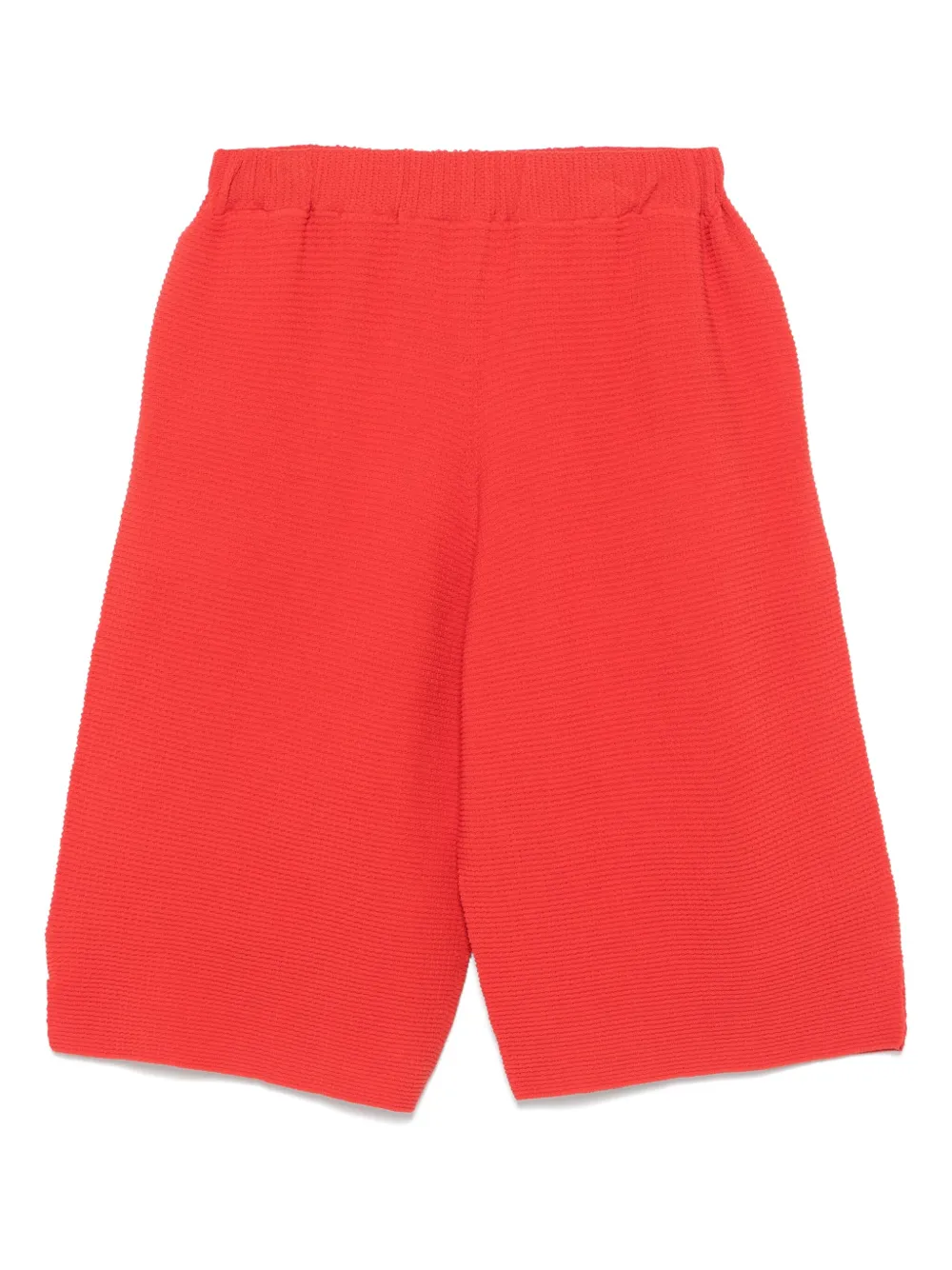 Homme Plissé Issey Miyake Katoenen shorts Rood