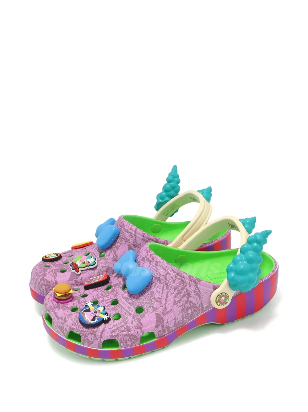 Crocs x The Simpsons "Krusty the Clown" sandals Pink