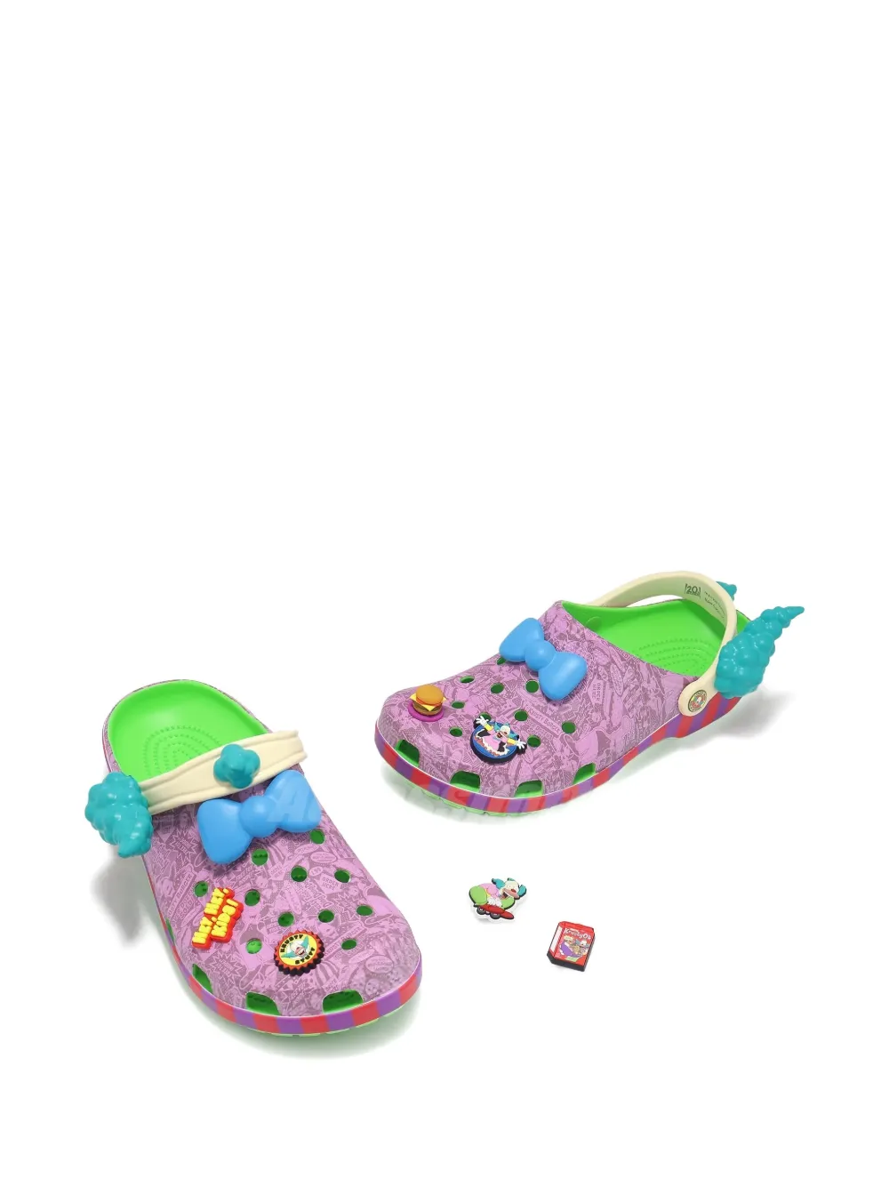 Crocs x The Simpsons "Krusty the Clown" sandals Pink