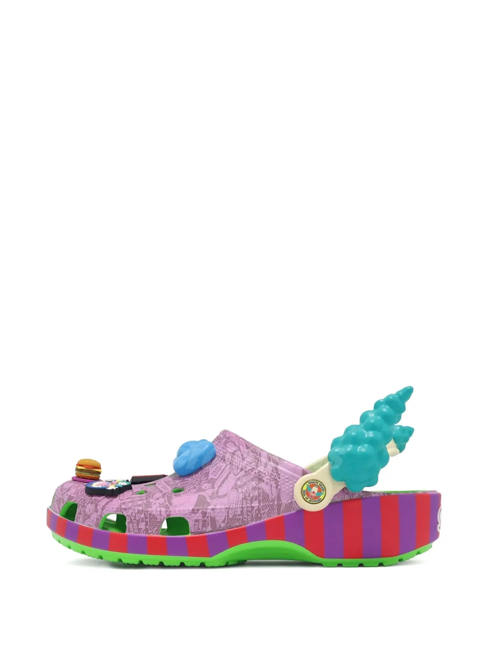 Crocs x The Simpsons "Krusty the Clown" sandals Pink