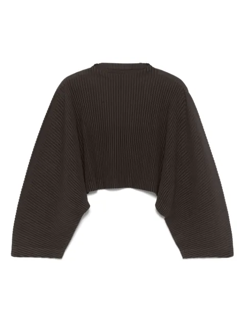 Homme Plissé Issey Miyake plissé-effect T-shirt