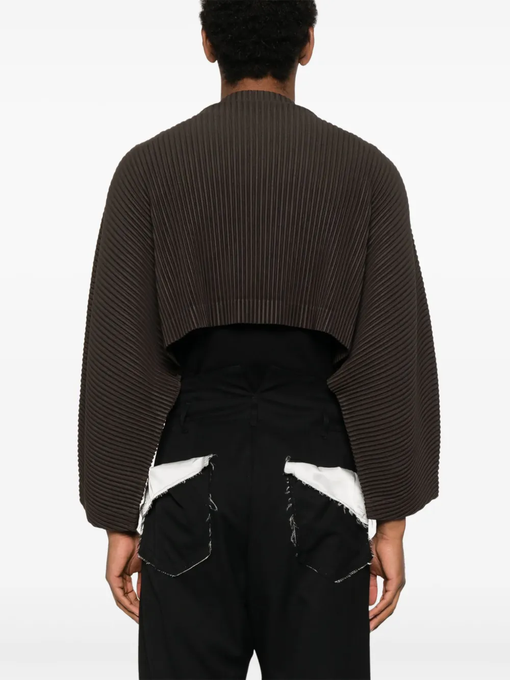 Homme Plissé Issey Miyake Plissé T-shirt Bruin