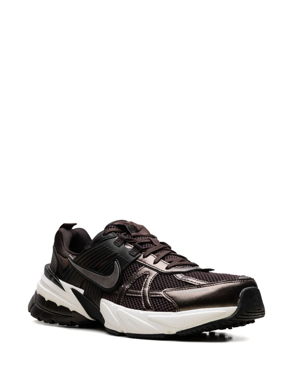 Nike V2K Run "Velvet Brown/White/Black/Baroque Brown" sneakers | Performance Trainers | Image 2
