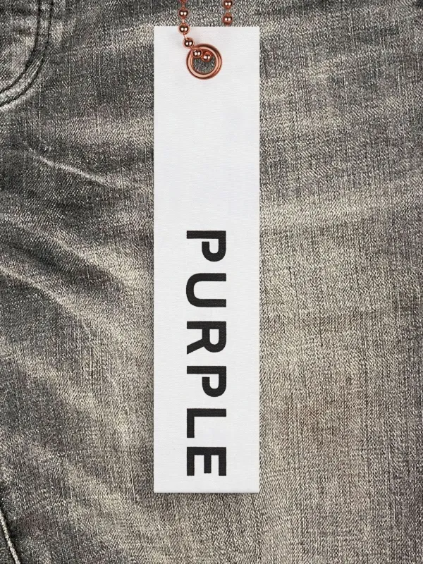 Purple Brand P002 distressed-knee Skinny Jeans | Black | FARFETCH