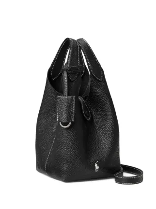 Polo Ralph Lauren Small Polo Play Tote Bag | Black | FARFETCH