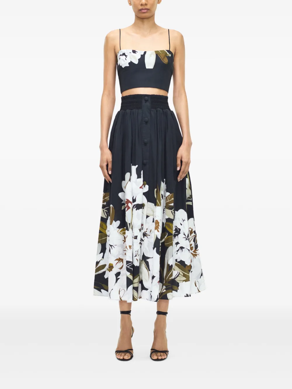 Adam Lippes Lovisa cotton skirt | High-Waisted Skirts | Image 2