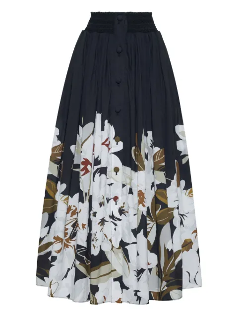 Adam Lippes Lovisa cotton skirt