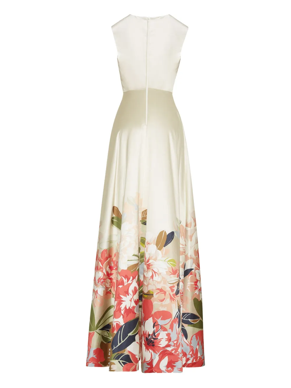 Adam Lippes Alienor maxi-jurk Beige