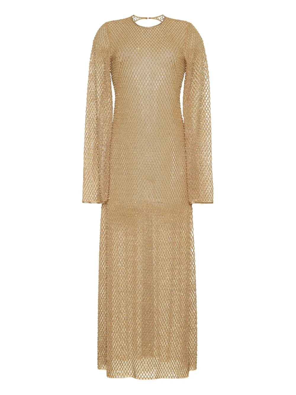 Adam Lippes Sylvia maxi-dress Goud