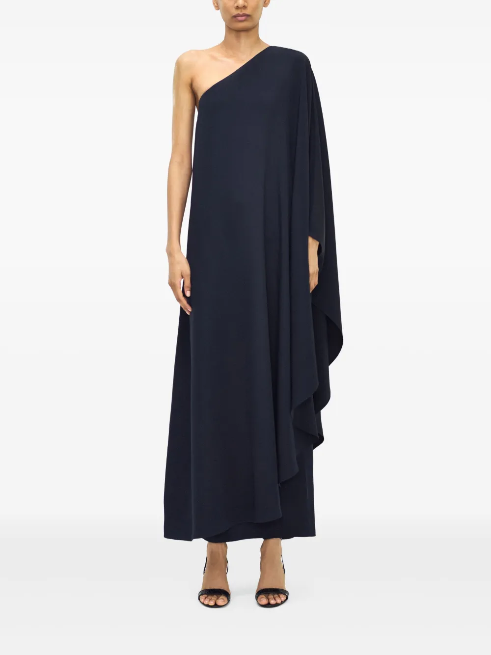 Adam Lippes Solene midi-jurk - Blauw