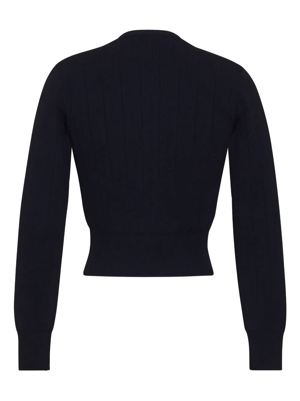 Adam Lippes Vest met ronde hals Zwart