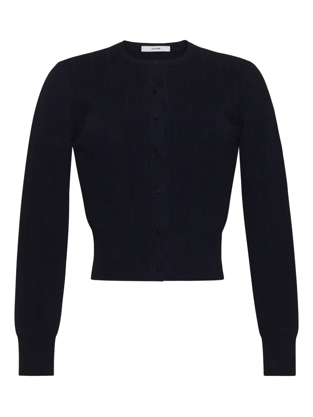 Adam Lippes crew-neck cardigan | Black | Image 1