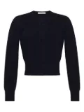 Adam Lippes crew-neck cardigan - Black
