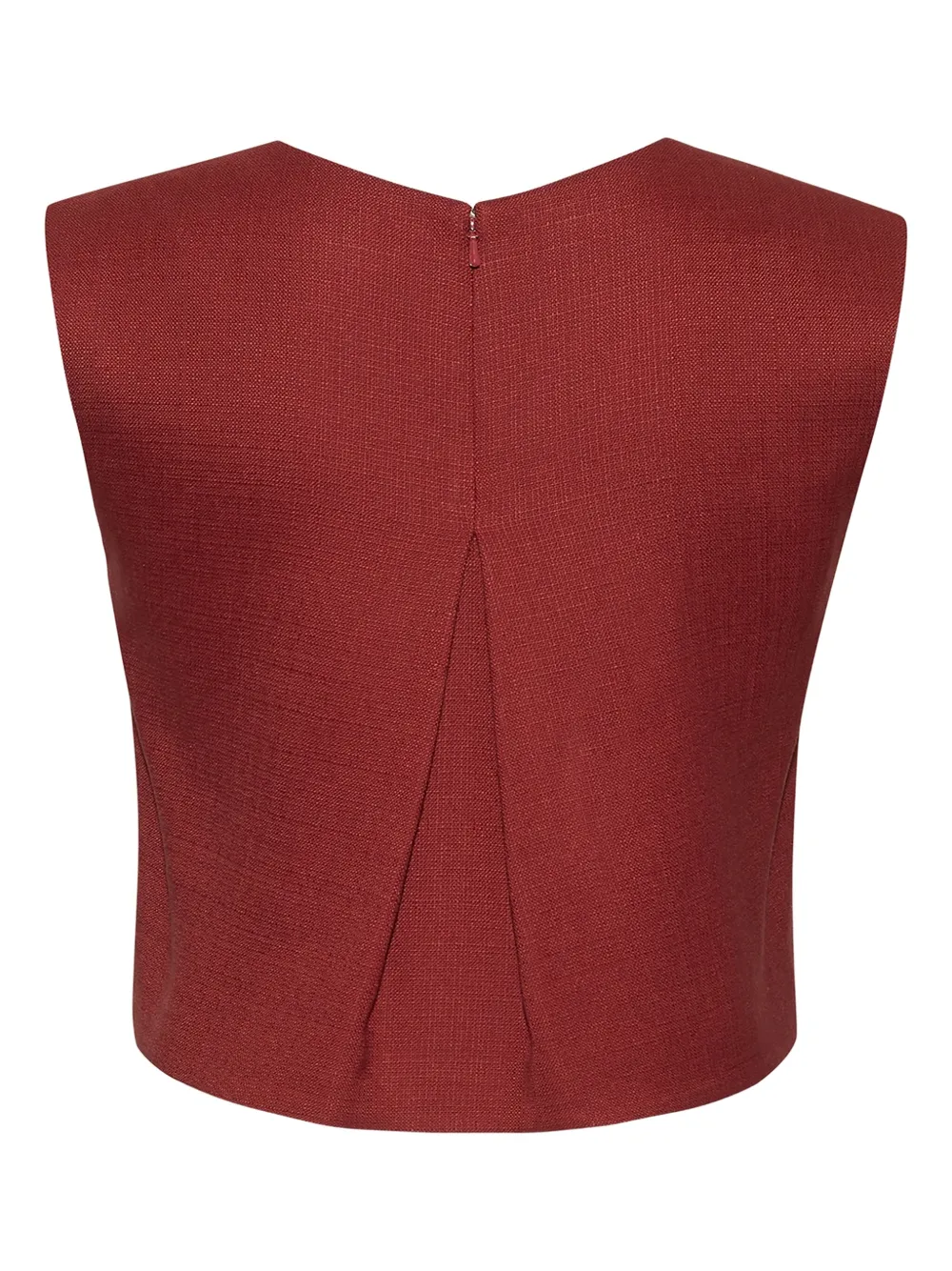 Adam Lippes Mercer top Rood