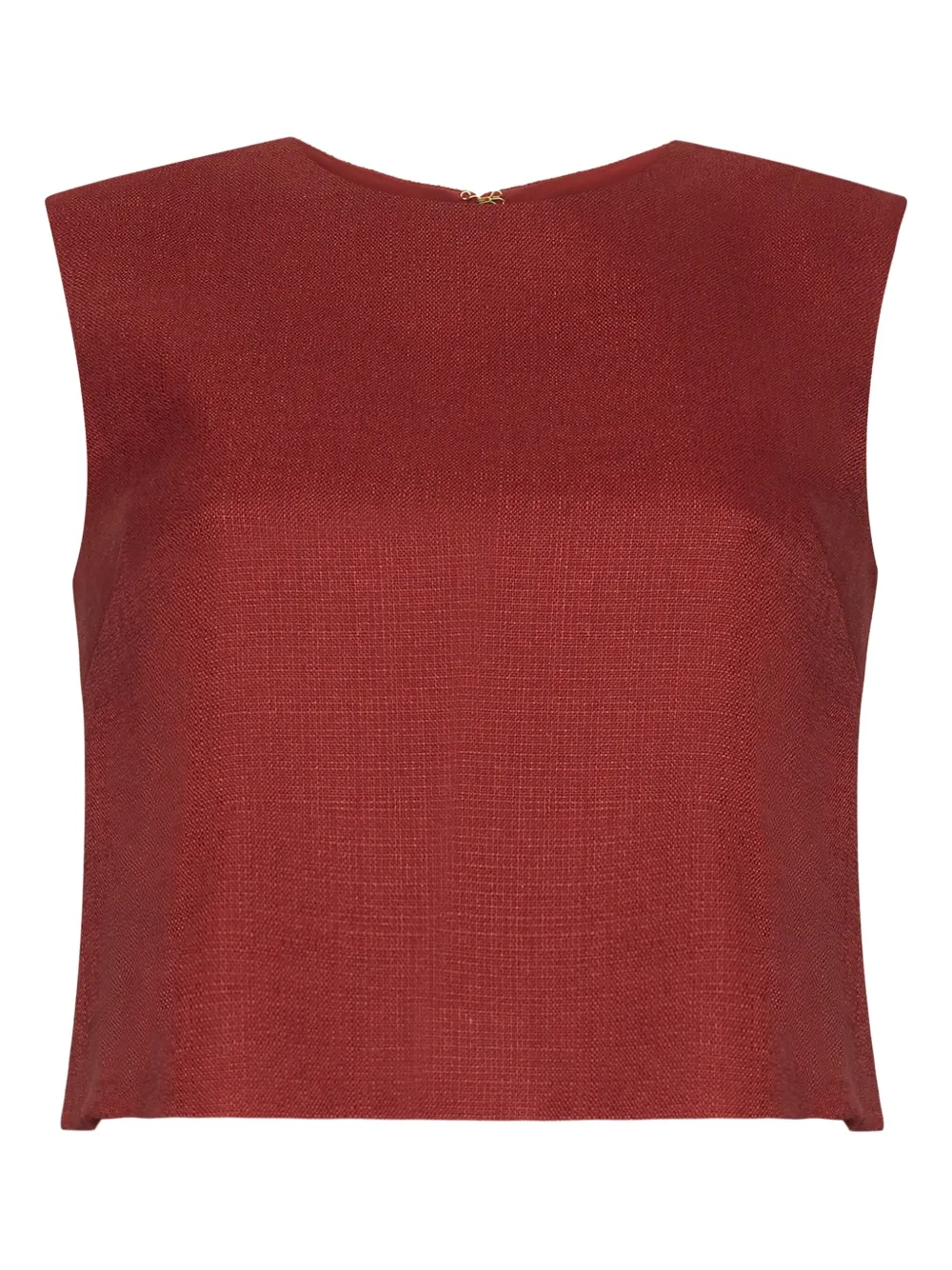 Adam Lippes Mercer top - Rosso