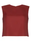 Adam Lippes Mercer top - Red
