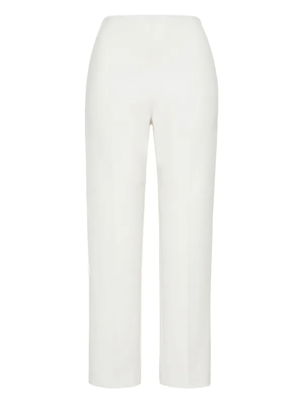 Adam Lippes Kit Trousers in White