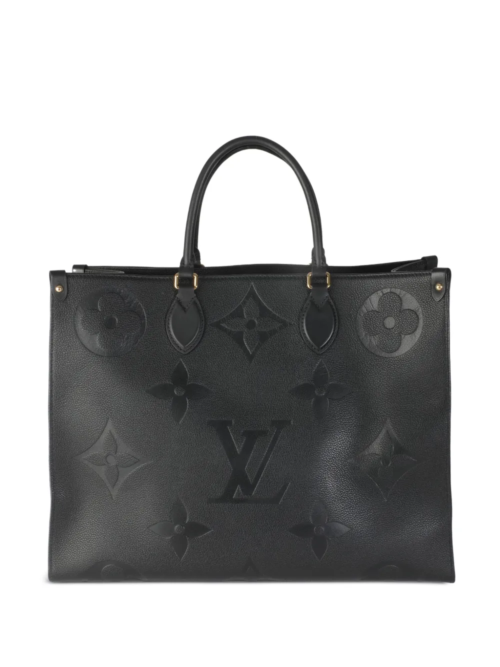 Louis Vuitton Pre-Owned 2021-2023 On The Go GM tote bag | Black | Image 1
