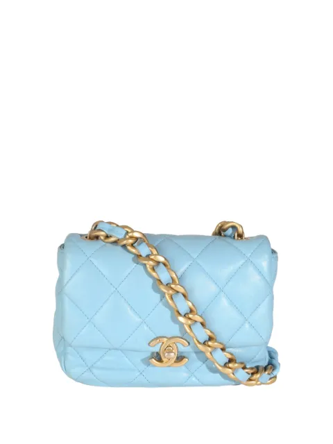 CHANEL Pre-Owned mini quilted flap bag 