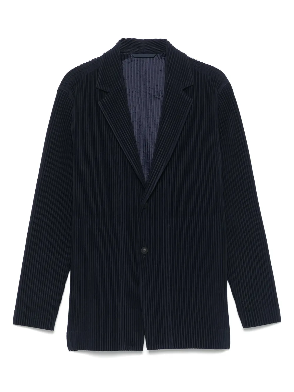 Homme Plissé Issey Miyake plissé-effect blazer