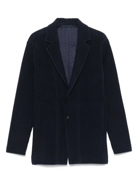 Homme Plissé Issey Miyake plissé-effect blazer