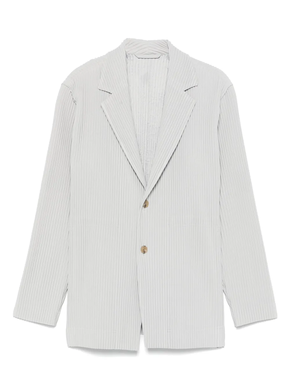 Shop Issey Miyake Plissé-effect Blazer