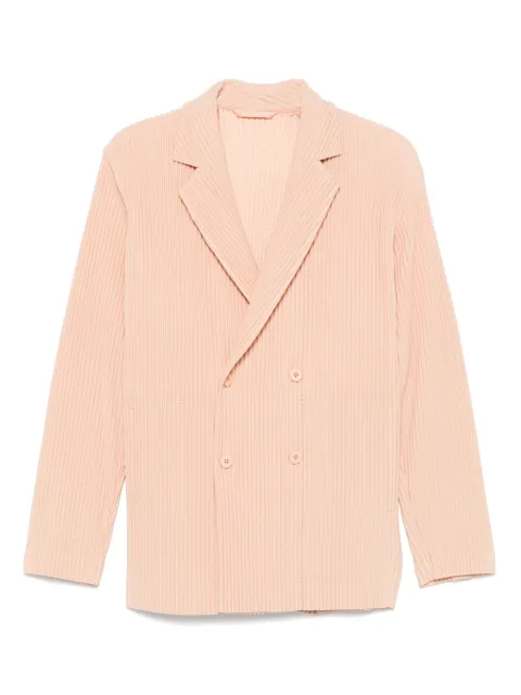 Homme Plissé Issey Miyake plissé-effect blazer