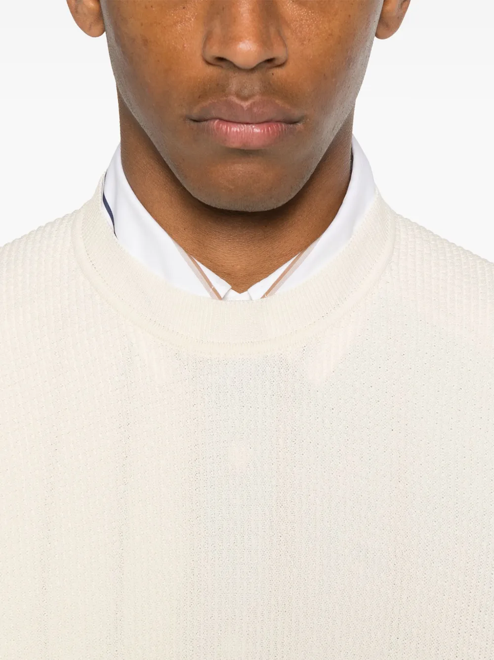 Homme Plissé Issey Miyake Katoenen gilet Beige
