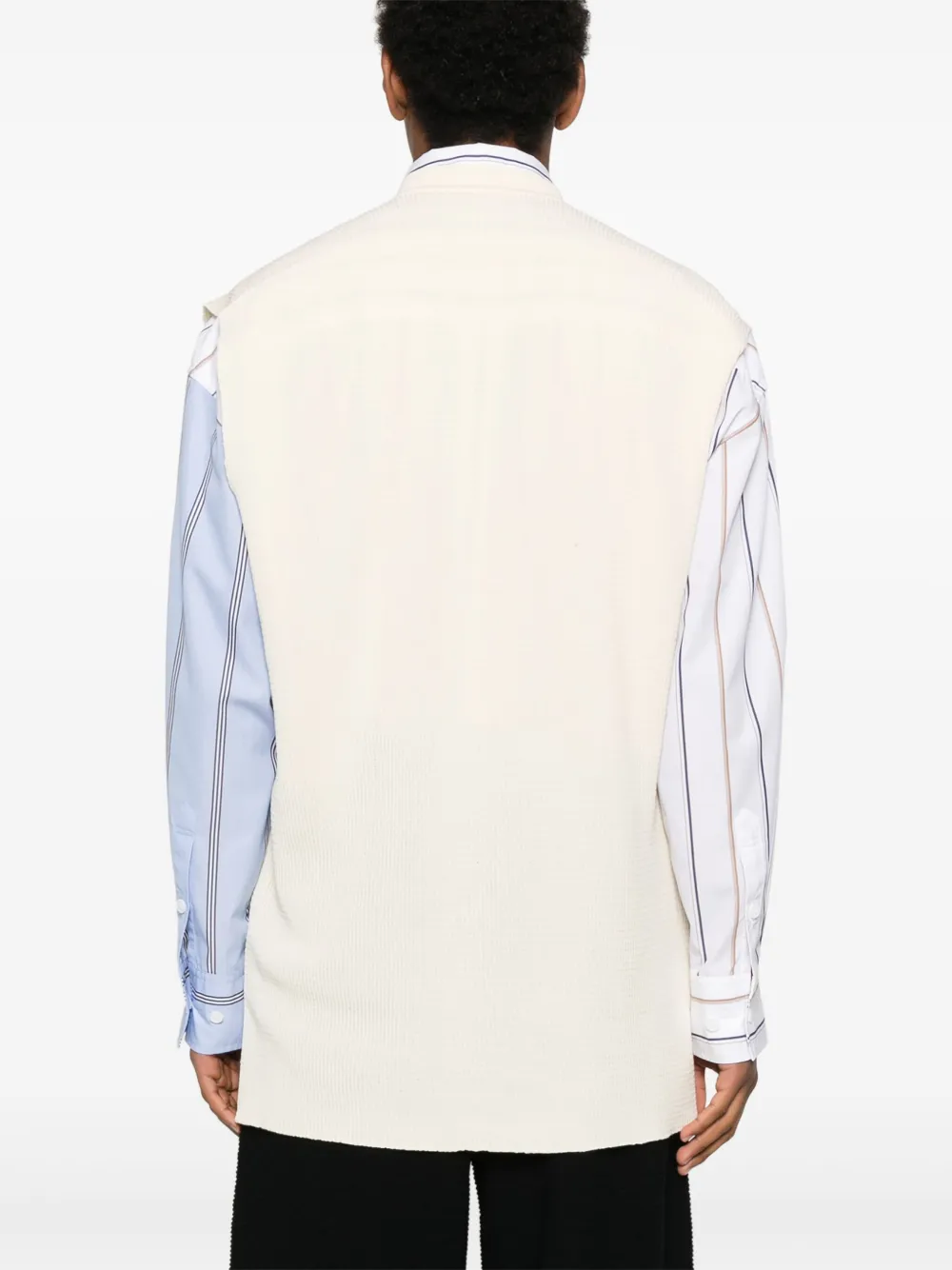 Homme Plissé Issey Miyake Katoenen gilet Beige