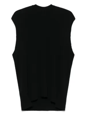 Homme Plissé Issey Miyake プリーツ タンクトップ | ブラック