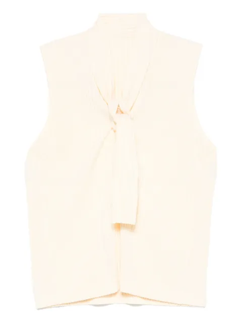 Homme Plissé Issey Miyake plissé-effect vest