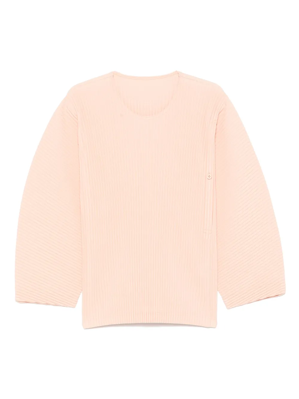 Homme Plissé Issey Miyake plissé-effect T-shirt