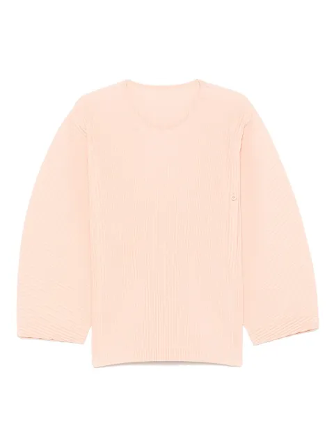 Homme Plissé Issey Miyake plissé-effect T-shirt