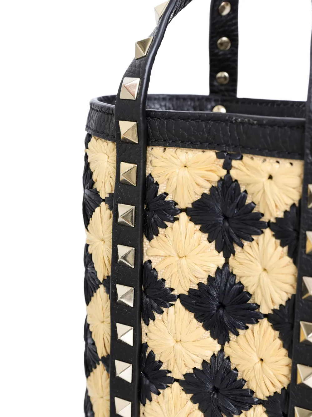 Valentino Garavani Rockstud kleine tas Beige