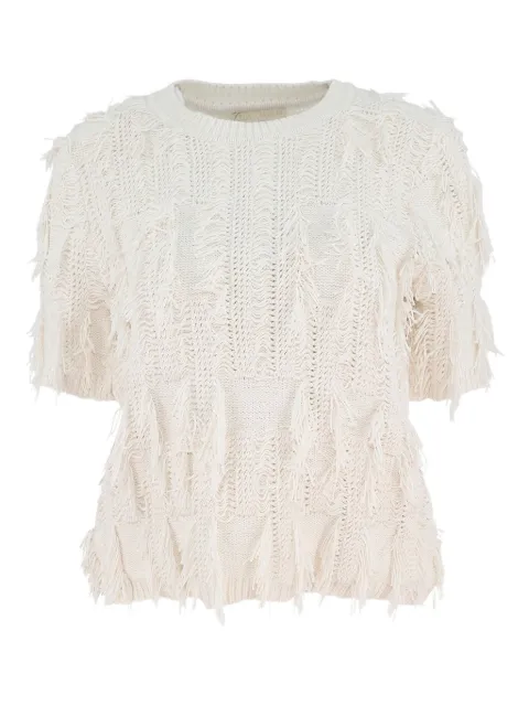 Ulla Johnson fringed knit top