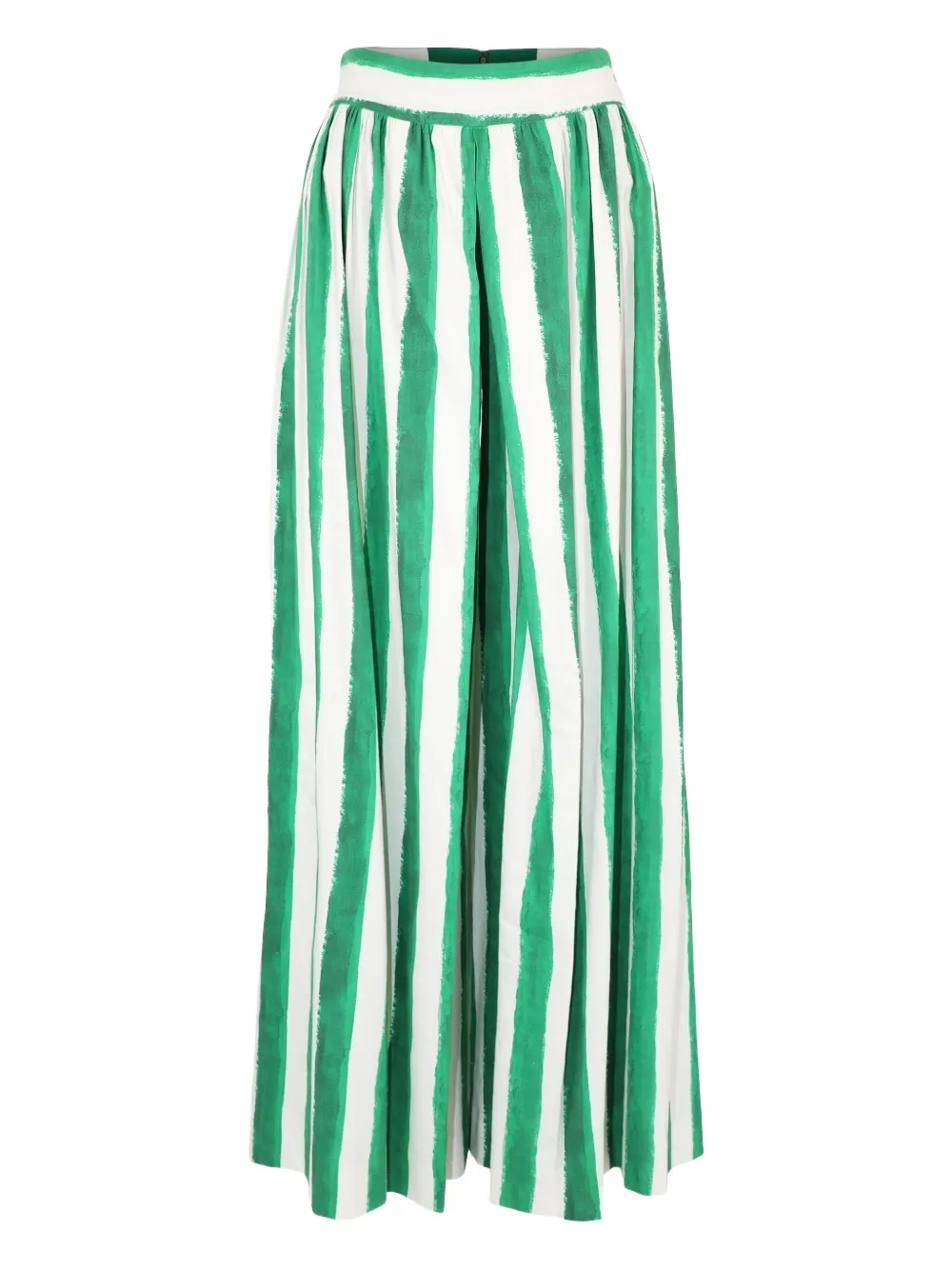 alice + olivia striped trousers | Green | Image 1
