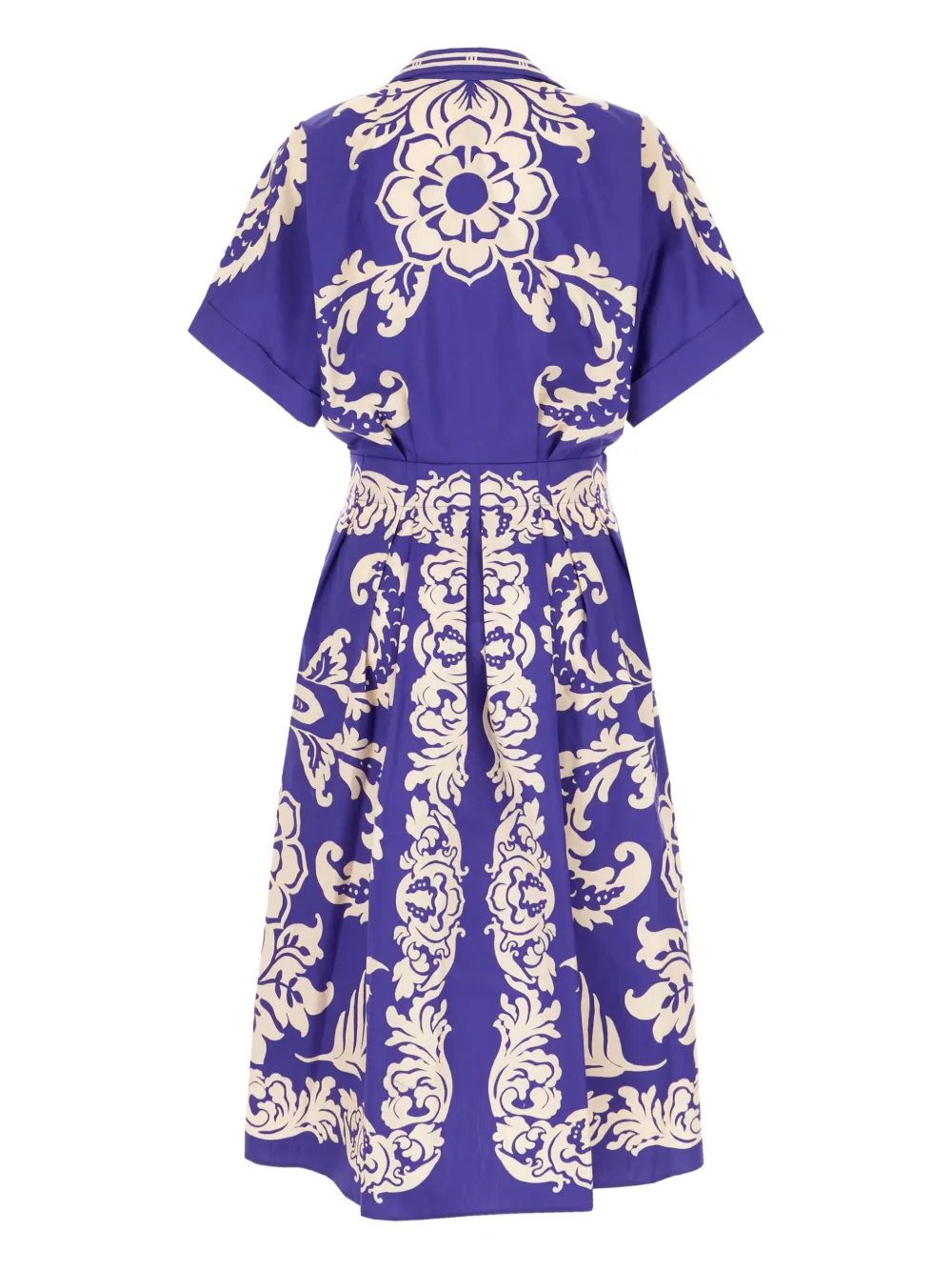 ETRO Midi-jurk met bloemenprint Blauw