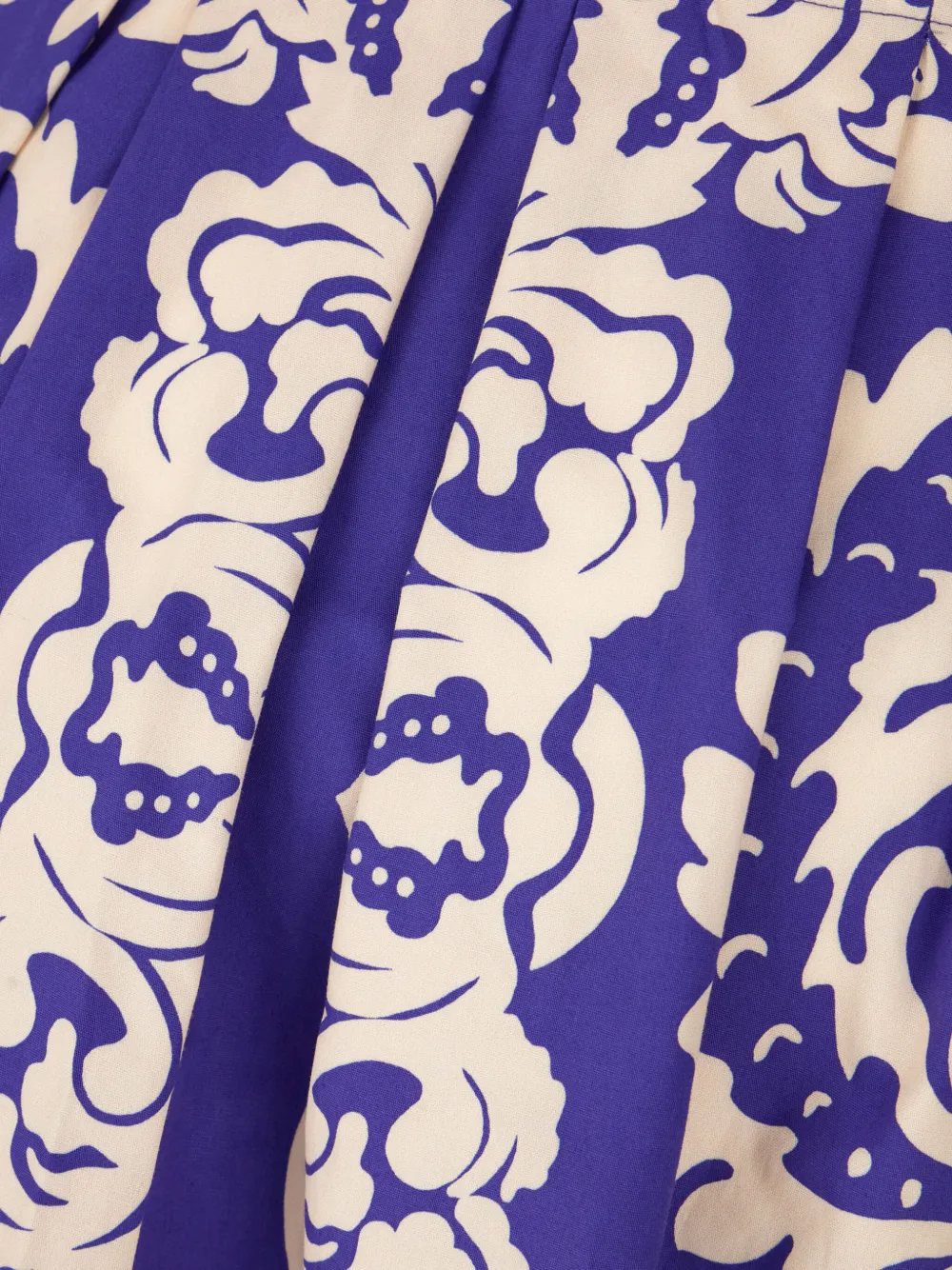 ETRO Midi-jurk met bloemenprint Blauw