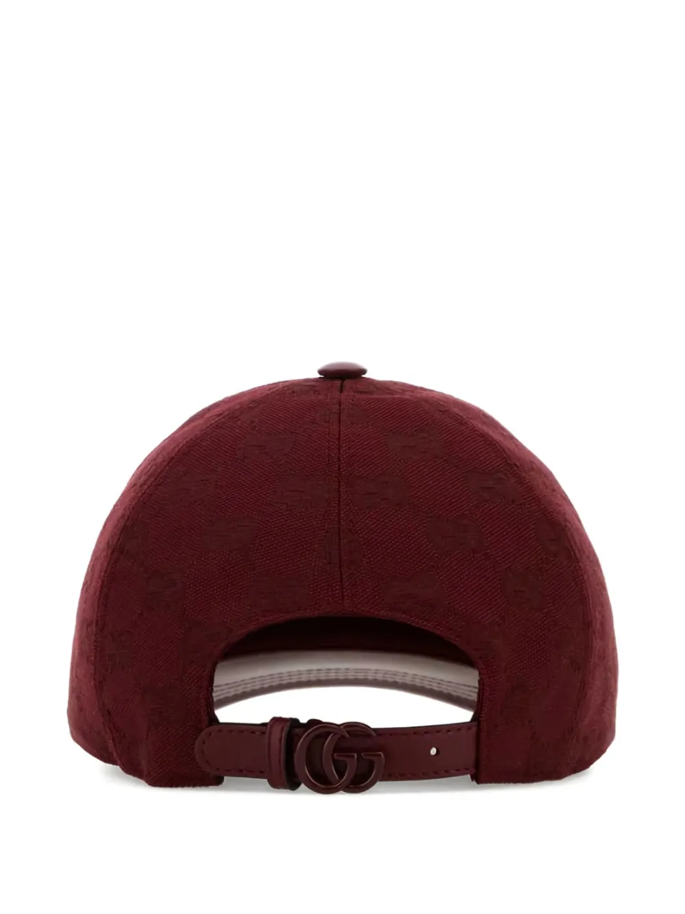 Gucci Honkbalpet met vlakken - Rood