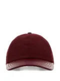 Gucci panelled baseball cap - Red