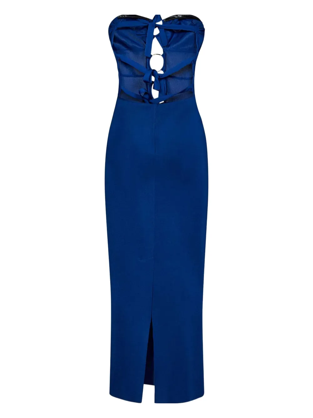 TOM FORD strapless dress - Blauw