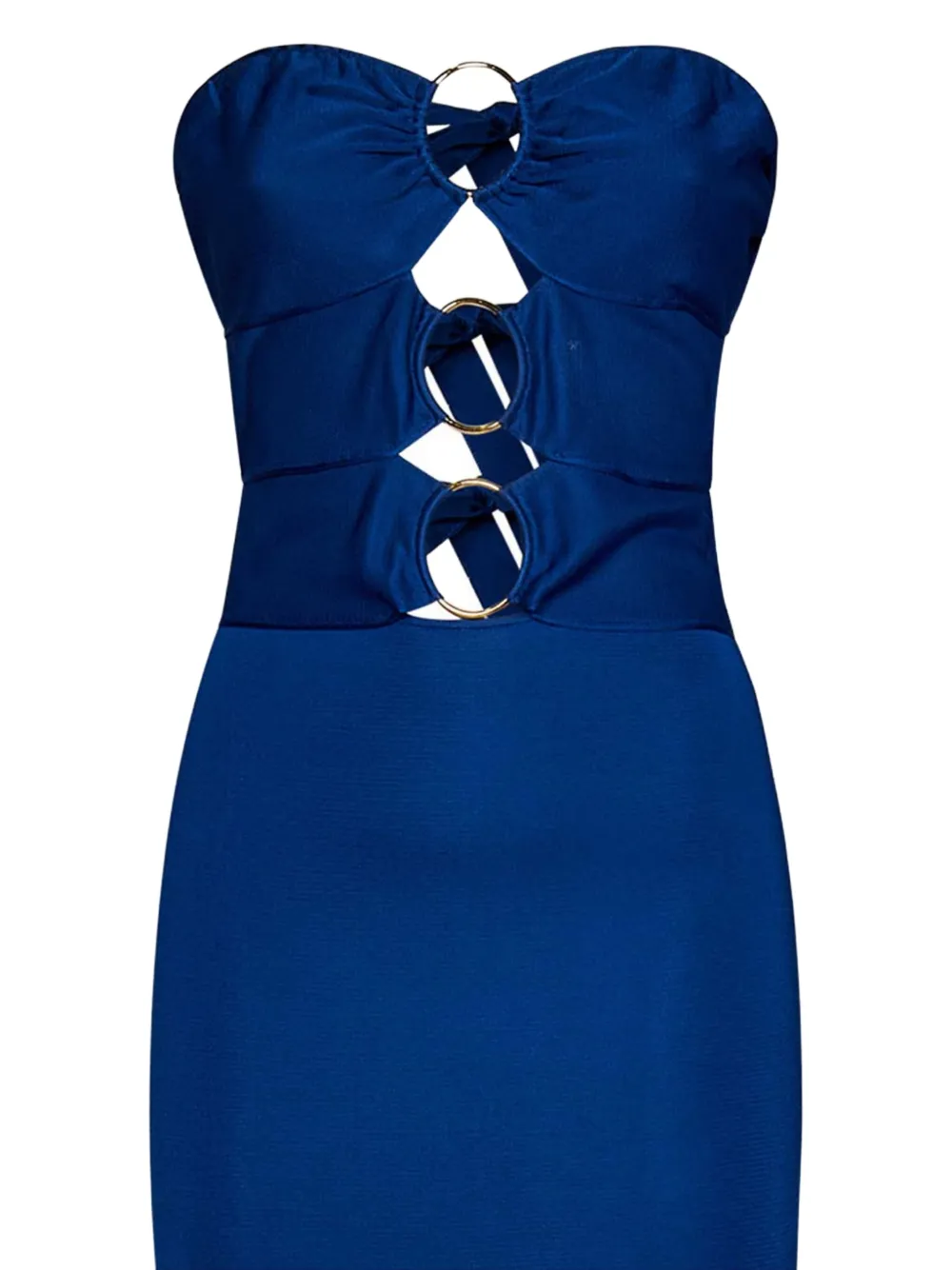 TOM FORD Strapless jurk Blauw