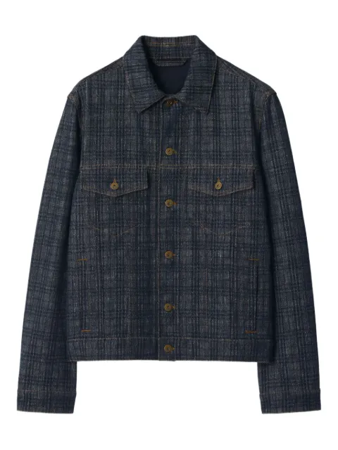 Burberry contrast-stitching jacket 