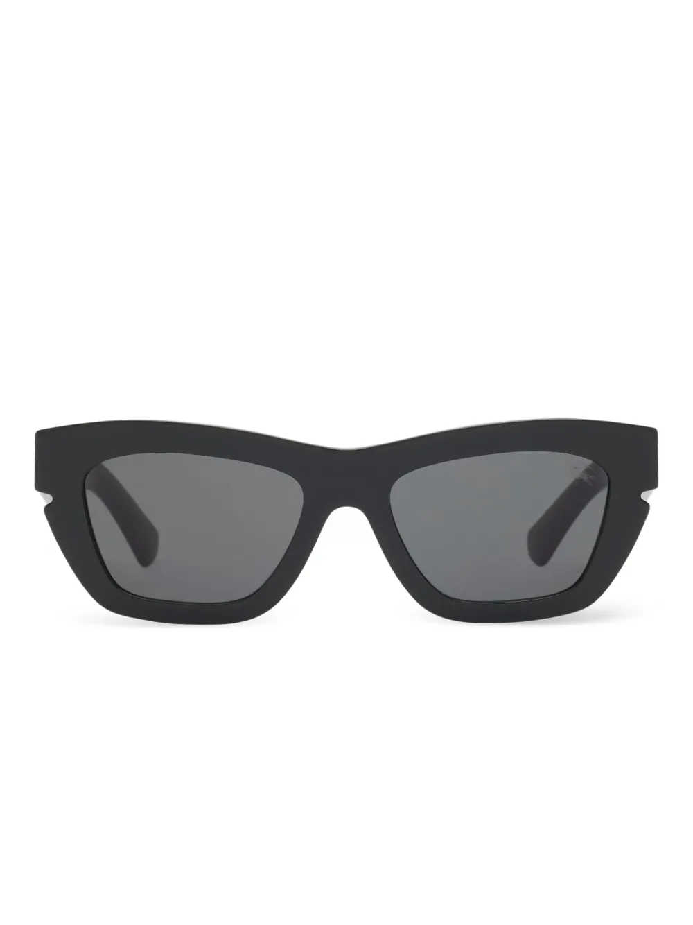 Burberry Eyewear Inlaid zonnebril met cat-eye montuur Zwart