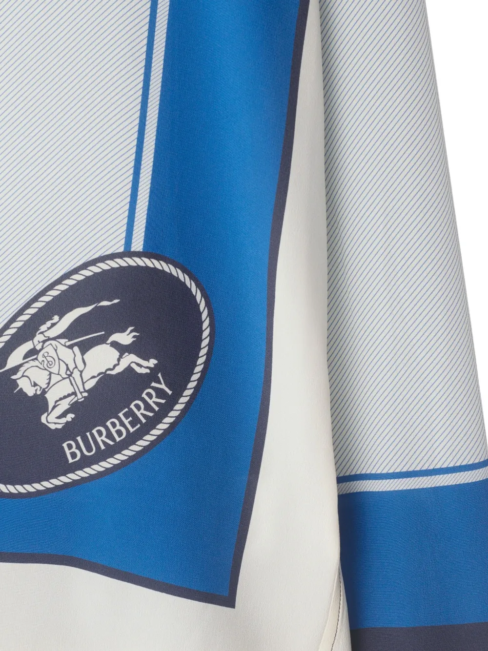 Burberry Edk Stamp-box Silk Shirt