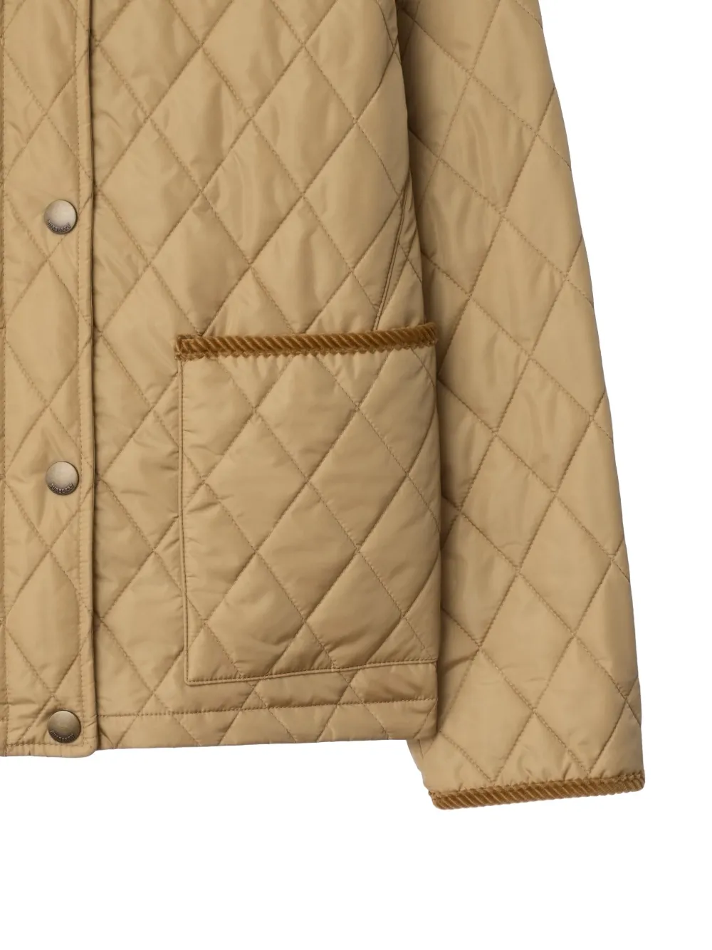Burberry Gewatteerd jack Beige