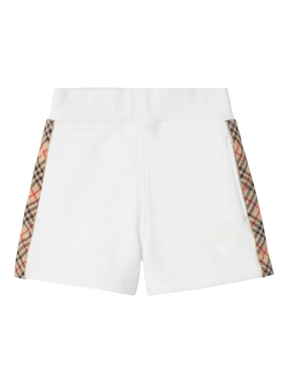 Burberry Kids cotton shorts - White